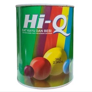 BLACK WOOD AND IRON OIL PAINT 0.8 LITER HI Q NO 302 SUPER BLACK BLACK FLASH SYNTHETIC ENAMEL PAIN FO