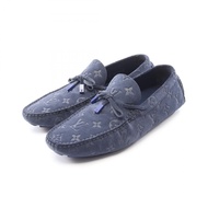 【二手】路易威登LOUIS VUITTON休閒鞋 LV Driver Line 麂皮駕駛鞋 男士二手 A