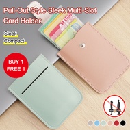 Multi Card Holder Drawer ID Card Holder Bank Card Holder Compact Laminated Bank Card Holder