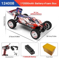 Wltoys 124008 60KM/H RC Car With 3S Battery Professional Racing Car 4WD Brushless Electric Remote Co