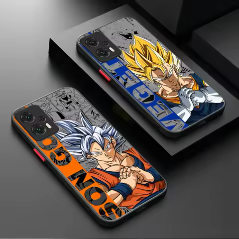 Dragon Ball Goku Vegetto Vegeta Case for Xiaomi Poco X7 X6 X5 X3 X4 GT F6 F5 M8 M6 Pro 4G 5G F4 F3 M