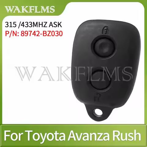 89742-BZ030 For Toyota Avanza Rush Remtekey key replacement 2 Buttons Remote Key Control OEM 315MHz 