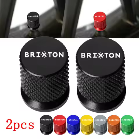 2Pcs Motorcycle Tire Valve Caps Covers For Brixton Cromwell 125 1200 Crossfire Storr 500 Sunray Fels