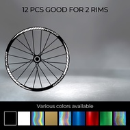 Specialized Llantas Mtb Bicycle Rim Sticker Decals For Mountain Bikes And Road Bikes