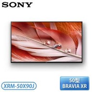 【不含安裝】［SONY 索尼］50型 4K BRAVIA Google TV 顯示器(無調諧器) XRM-50X90J