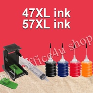 Compatible Canon PG-47 CL-57 ink PG47 CL57 ink PG47XL CL57XL refillable ink for Canon E3170 E400 E41