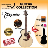 Takamine GN93CE NAT | NEX Acoustic-Electric Guitar | Solid Spruce Top, 3-pcs Black Walnut / Maple B&