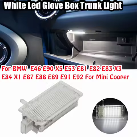 1X For BMW E46 E53 E81/E82/E83/X3 E84 E87/E87 E91/E91 Mini R50/R52/R53/R55/R55N/R56/R56N White Led G