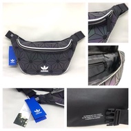 ✨ STYLE KEKINIAN | NYAMAN DIPAKAI SEHARI-HARI | TAS WAISTBAG ADIDAS 3D DIAMOND / MOTIF ISSEI MIYAKE
