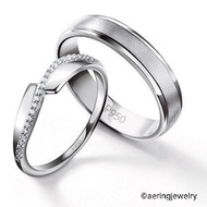 Silver Couple Proposal Ring Marriage Engagement Couple Design 439