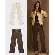 *Added* Stradivarius D92 straight wide jeans There Are 2 Colors.