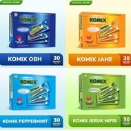 Komix Adult Pack Of Ginger/Mint/Lime/Orange 30 Sachets @ 7ml