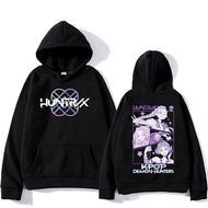 Popular Anime Devil Hunter Mens Hoodies Sweatshirts Fashionable Clothing Pullovers Mens