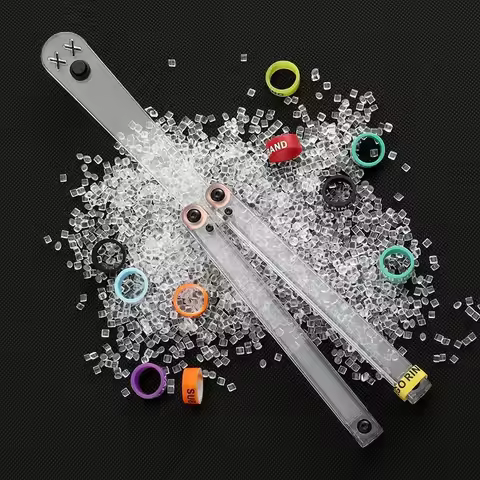 Clone Training Butterfly Knife POM Plastic Material Balisong Flipper Trainer CNC Cutting No Edge Saf