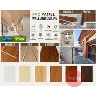 3PCS PVC Panel Wall and Ceiling Background Wall High Quality 90*25*8cm PVC Wall Panel
