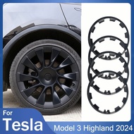 20/21 Inch For Tesla Model Y 2017-2023 Vehicle Wheel Rims Wheel Hub Ring Moulding Trim Edge Protecti