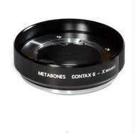 Metabones C/G-FX  康泰時contax G鏡頭轉FUJI FX微單機身轉接環  metabones