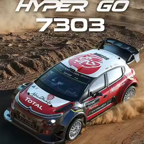 Hyper Go 7303 Large Rc Rally Car 1/7 Citroen High Speed Drift With Sensored Brushless Motor Gyroscop