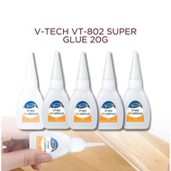[PALING MURAH] V-Tech VT-802 / VT-802NT 502 Super Glue (Ultra Fast) 20g