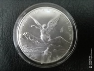 Mexican Libertad 2014 1 oz .999 Silver Coin BU