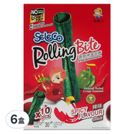 SELECO 喜樂口 香脆烤海苔捲 辣味