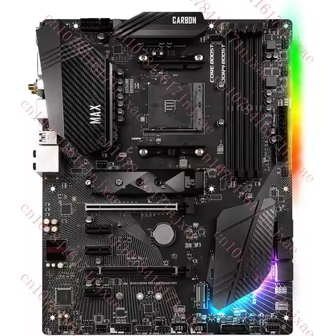 FOR MSI B450 GAMING PRO CARBON MAX WIFI Motherboard Supports 3700X/3600X 64GB.