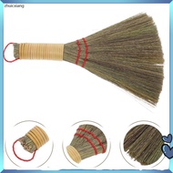 Broom Brush Desktop Cleaning Small Dustpan Corn Brooms for Sweeping Outdoor Fireplace Only Straw