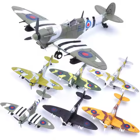 22cm 4D Diy Toys Fighter Assemble Blocks Building Model Airplane Military Model Arms WW2 Germany BF1