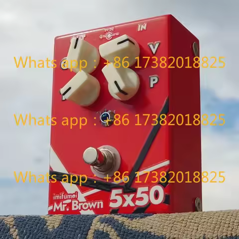 Imifumei 5X50 high gain 5150 overdrive EVH Van Halen tone distortion, electric guitar handmade pedal