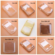 TPU Soft Transparent Gamepad Protective Shell Case For GBC GBA GBP GB Console Plastic Clear Crystal 