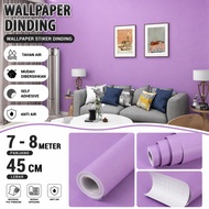 UNGU Wall Paper PurplePOLOS 7m to/d 8m x 45cm
