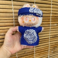 Ao dai, ba ba CNY for labubu v1,v2,v3 (labubu not included)