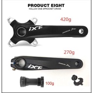 crankset crank arm IXF jiankun BB hollowtech ht2 BCD 104 mtb alloy bmx