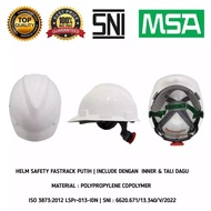 LOKAL MSA Helmet + Fastrack + Nylon Chin Strap MSA Project Helmet fast track White MSA Local Helmet 
