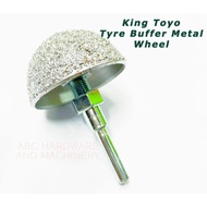 KING TOYO Tire Buffer Metal Wheel [KTMW-100]  Roda Logam Penyangga Tayar KING TOYO