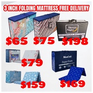 3 Inches Space Saving 3 Fold Mattress