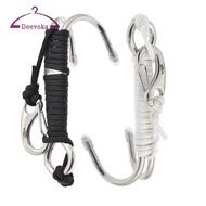 [deevoka] Drift Hook Reef Drift Hook Spiral Coil Lanyard Double Dual With Line 1 Set