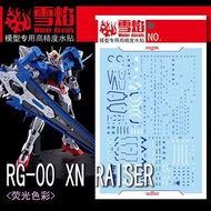 高達模型水貼 RG/HG  1：144 Gundam 能天使高達+能天使R2 專用 Gundam00 SD bb戰士也可用 00R OOR