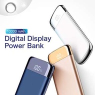 數碼Led顯示快速充電寶白色智能、10000mAh AI Led Lamp digital display fast Charge Power Bank White Color ( JoyRoom ) For iPhone Galaxy HTC LG Sony Nokia Samsung