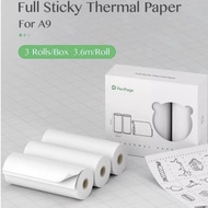 LABEL STICKER ORIGINAL PERIPAGE A9 thermal STICKER 77x30 mm 77 x 30 mm online receipt adhesive