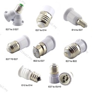 5pcs E27 to E14 Socket Adapter E27 GU10 G9 B22 E14 E12 Converter Led Lamp Bulb Base Conversion Holde