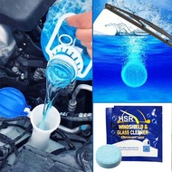 Combo of 5 car glass cleaning tablets: 1 tablet = 4 liters of water, suitable for all types of cars,