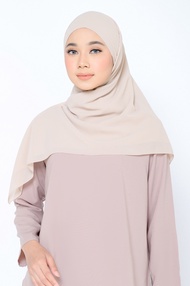 ZM Zaskia Mecca - Azel Hijab Instan Segi Empat - Kerudung Melayu
