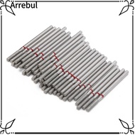 ARREBUL 50pcs Flat Head Nail Drill Bits, Flat Head Dead Skin Removal Nail Grinding Heads, Practical 