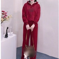Winter tracksuit, thick outfit, hat and long pants set Z85