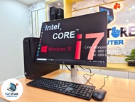 (คอมชุดมือสอง) HP Z2 G4 WORKSTATION / i7-8700 / RAM 8 GB / M.2 SSD 256 GB NVMe / จอ 24 นิ้ว