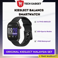 Kieslect Balancs Smart watch | 2.1" Curved AMOLED Display | SpO2 & Heart Rate Monitoring |