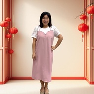 (UK14/UK16/UK18/UK20) Boutique Style 2 piece look Partial Lace Dress Plus size Cheongsam Dress Festi