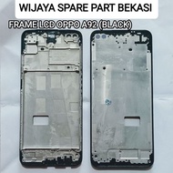 OPPO A92 LCD FRAME (BLACK)