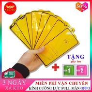 (Combo of 3) Tempered glass Oppo A1k, A3s, A5s, A7, F7, F9, F11, F11 Pro, K3, Reno, Reno2, Reno2, Re